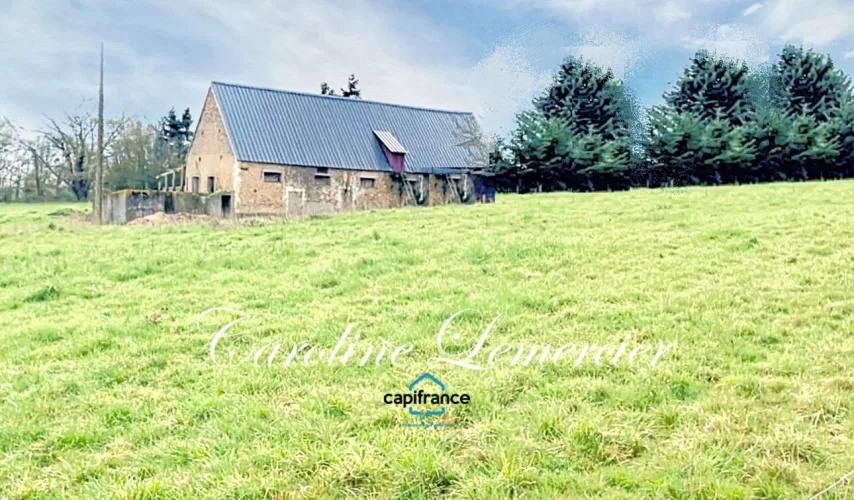Maison à vendre 0 pièces proche de CONNERRE (72) GRANGE EN PIERRE DE 170 M² AVEC GRNIER SUR TOUTE LA SUPERFICIE , 2500 m² terrain en campagne — photo 2