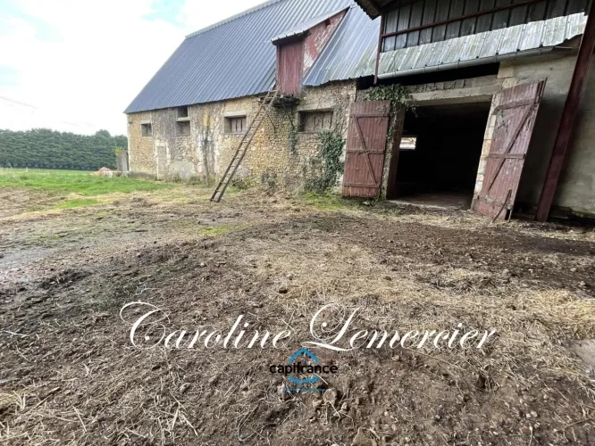 Maison à vendre 0 pièces proche de CONNERRE (72) GRANGE EN PIERRE DE 170 M² AVEC GRNIER SUR TOUTE LA SUPERFICIE , 2500 m² terrain en campagne — photo 3