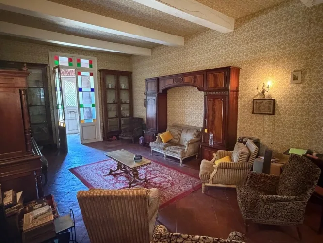 PLAISANCE du GERS proche(32): ANCIENNE PROPRIETE BOURGEOISE avec dépendances, bois, petit etang, 2 hectares,CALME, sans vis à vis — photo 4