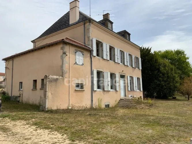 A  SAINT FORGEUX LESPINASSE (42) MAISON DE CARACTERE de 200 M2 avec DEPENDANCES et terrain clos de 8400M2 — photo 4