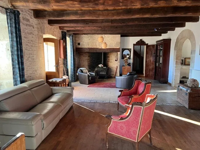 Authentique corps de ferme quercynois avec vue — photo 3