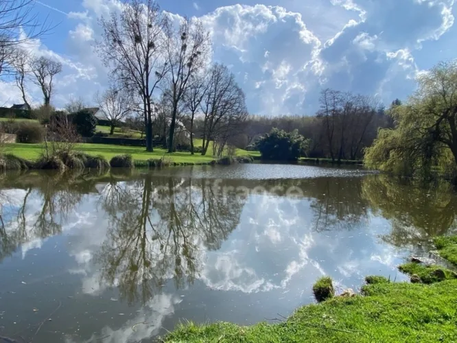 Un écrin de nature rare, entre étang et ruisseau, en plein cœur d’Elven et sans vis à vis — photo 4