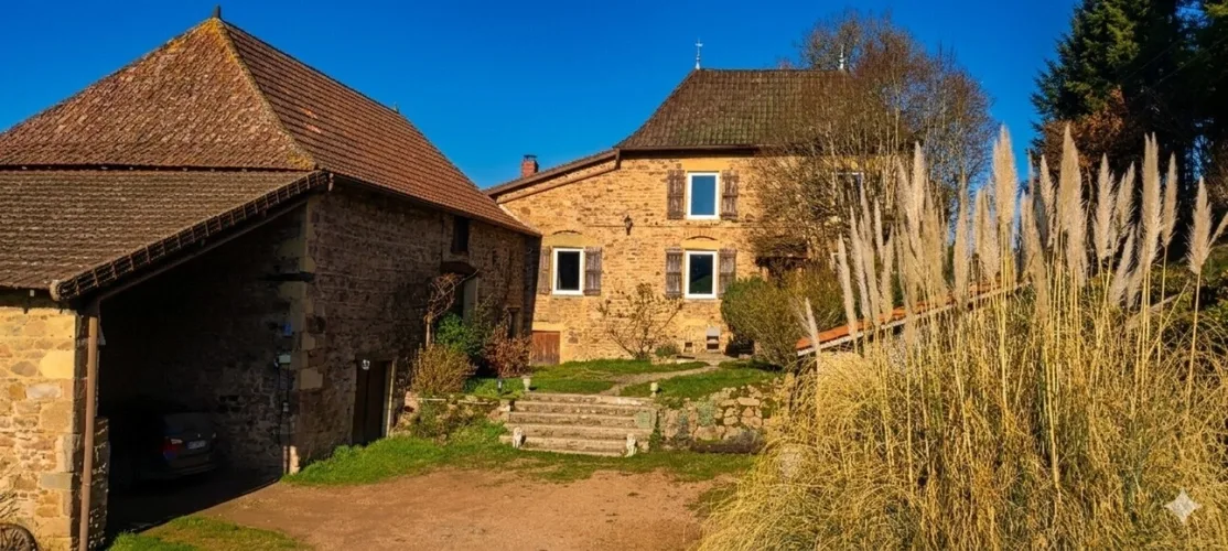 Burgundian Master House with views in SAINT IGNY DE VERS (69)