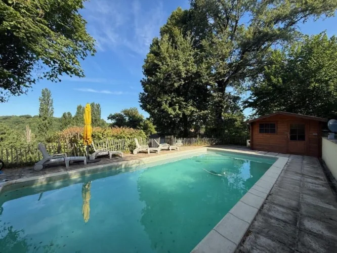 Dans la campagne de Lauzerte - Belle maison en pierre composée de deux logements, idéale pour investissement locatif ou projet mixte — photo 4
