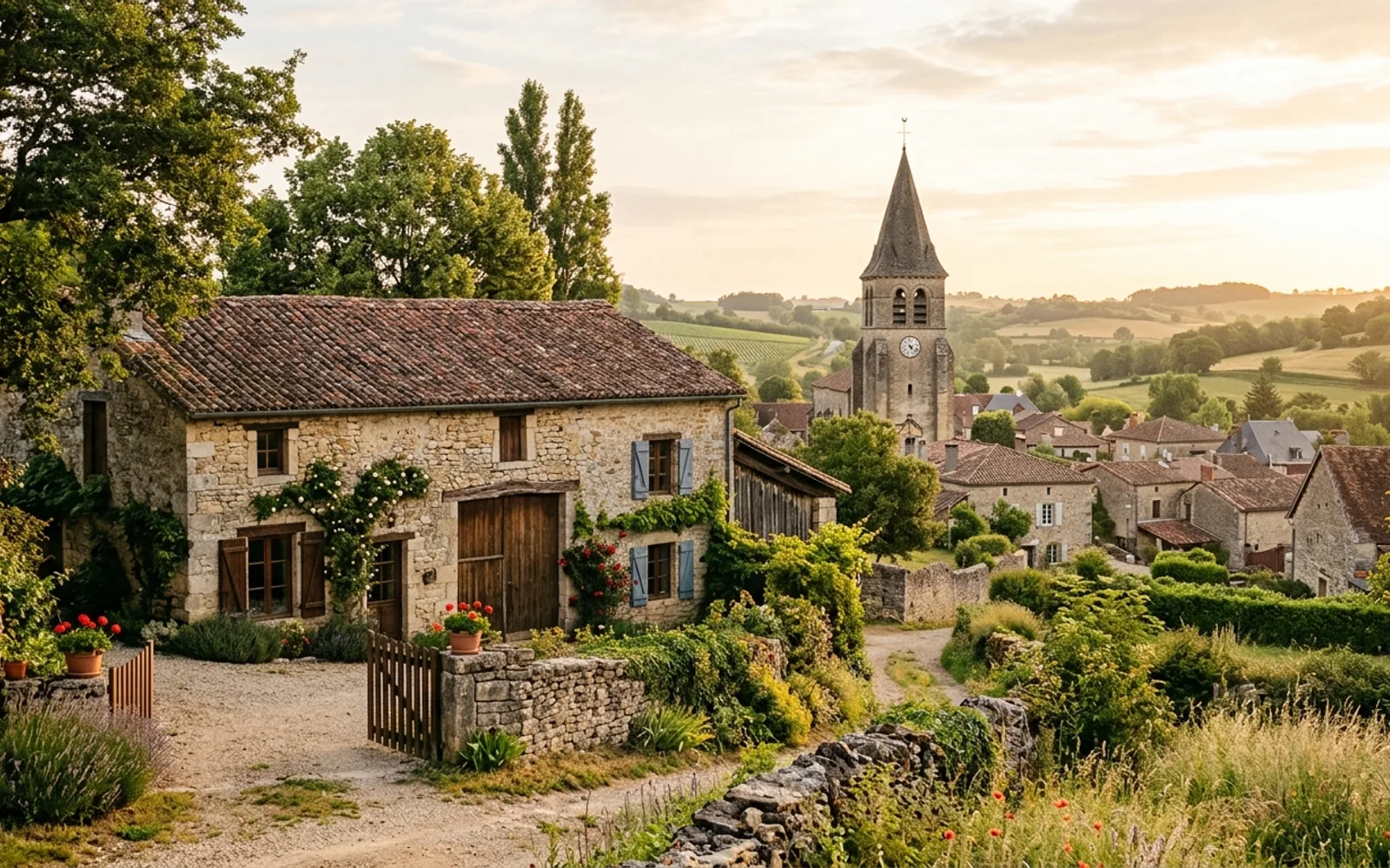 Rénover un corps de ferme en zone Bâtiments de France